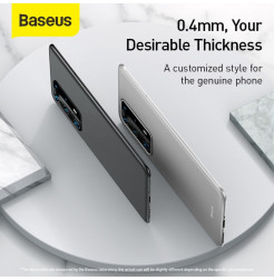 11438 - Baseus Matte Shield твърд кейс за Huawei P40 Pro