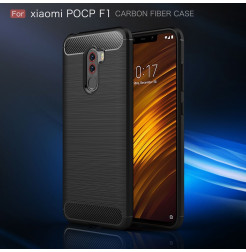 12371 - MadPhone Carbon силиконов кейс за Xiaomi Pocophone F1