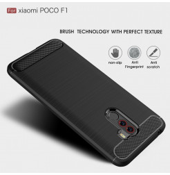 12372 - MadPhone Carbon силиконов кейс за Xiaomi Pocophone F1