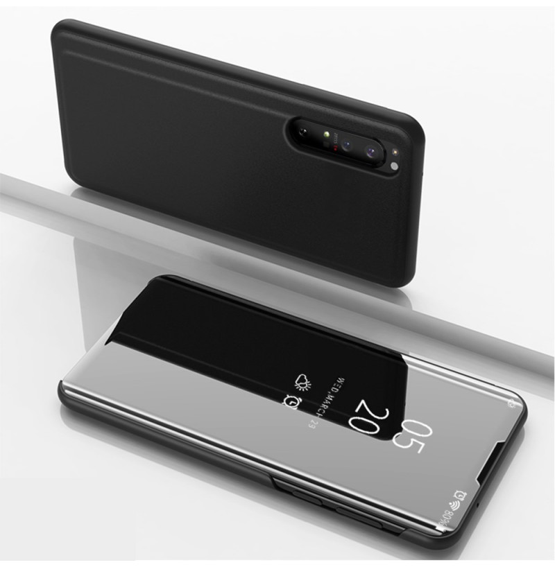 15251 - MadPhone ClearView калъф тефтер за Sony Xperia 1 II