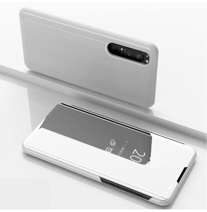 15260 - MadPhone ClearView калъф тефтер за Sony Xperia 1 II