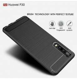 16587 - MadPhone Carbon силиконов кейс за Huawei P30