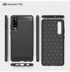16592 - MadPhone Carbon силиконов кейс за Huawei P30