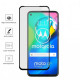 17302 - 3D стъклен протектор за целия дисплей Motorola Moto G8 Power