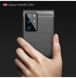 18004 - MadPhone Carbon силиконов кейс за Samsung Galaxy Note 20 Ultra