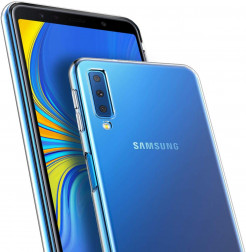 2031 - MadPhone супер слим силиконов гръб за Samsung Galaxy A7 (2018)