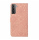 21485 - MadPhone Elegance кожен калъф за Samsung Galaxy S21