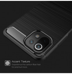 23803 - MadPhone Carbon силиконов кейс за Xiaomi Mi 11 Lite