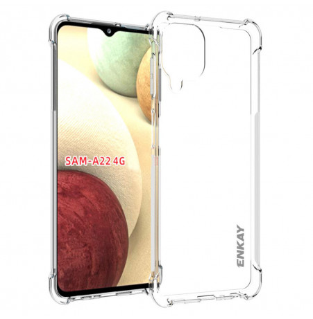 24308 - Enkay удароустойчив силиконов калъф за Samsung Galaxy A22 4G