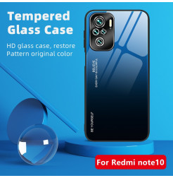 24779 - NXE Sky Glass стъклен калъф за Xiaomi Redmi Note 10 / Note 10S