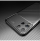 25597 - iPaky Carbon силиконов кейс калъф за Samsung Galaxy A22 4G