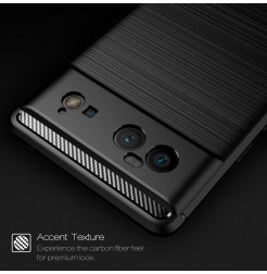 26274 - MadPhone Carbon силиконов кейс за Google Pixel 6