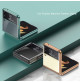 27260 - GKK Plated пластмасов кейс за Samsung Galaxy Z Flip 3 5G