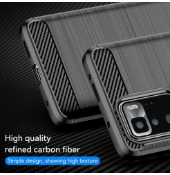 28511 - MadPhone Carbon силиконов кейс за Xiaomi Poco X3 GT