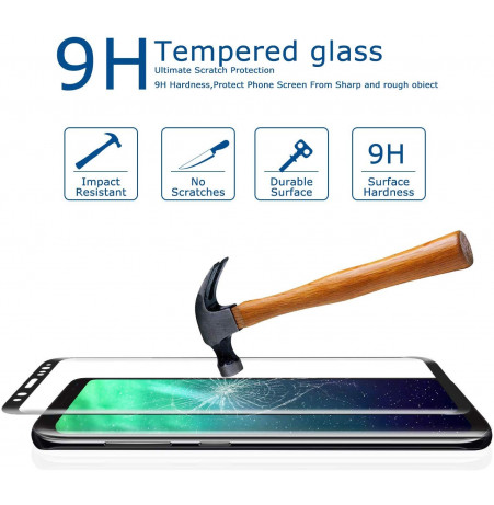 2884 - 3D стъклен протектор за целия дисплей Samsung Galaxy Note 9