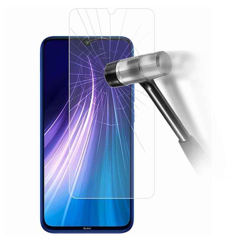 2982 - MadPhone стъклен протектор 9H за Xiaomi Redmi Note 8 / Note 8 2021
