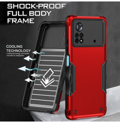 30243 - MadPhone Shocker хибриден калъф за Xiaomi Poco X4 Pro 5G
