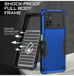 30255 - MadPhone Shocker хибриден калъф за Xiaomi Poco X4 Pro 5G