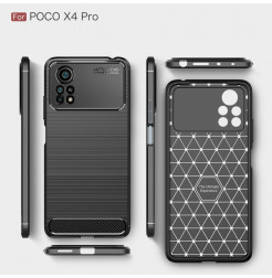 30879 - MadPhone Carbon силиконов кейс за Xiaomi Poco X4 Pro 5G