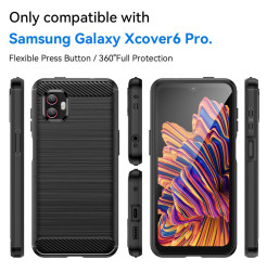 32620 - MadPhone Carbon силиконов кейс за Samsung Galaxy Xcover 6 Pro