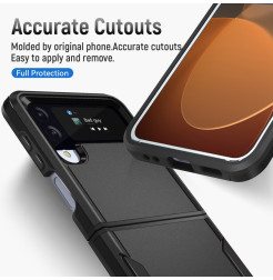 33250 - MadPhone Shocker хибриден калъф за Samsung Galaxy Z Flip 4 5G