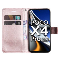 34290 - MadPhone Classic кожен калъф за Xiaomi Poco X4 Pro 5G