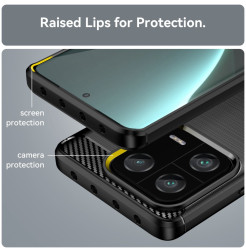 34894 - MadPhone Carbon силиконов кейс за Xiaomi 13 Pro