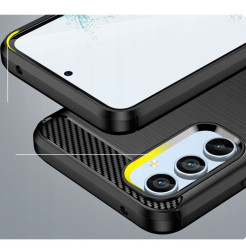 35192 - MadPhone Carbon силиконов кейс за Samsung Galaxy A54 5G