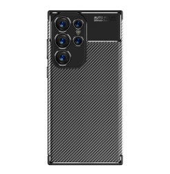 35684 - iPaky Carbon силиконов кейс калъф за Samsung Galaxy S23 Ultra