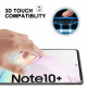 3576 - 3D стъклен протектор за целия дисплей Samsung Galaxy Note 10+ Plus