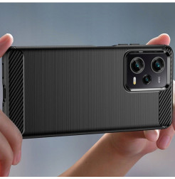 36022 - MadPhone Carbon силиконов кейс за Xiaomi Poco X5 Pro 5G