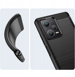 36798 - MadPhone Carbon силиконов кейс за Xiaomi Redmi Note 12 5G / Poco X5 5G