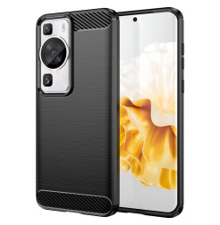 37464 - MadPhone Carbon силиконов кейс за Huawei P60 / P60 Pro
