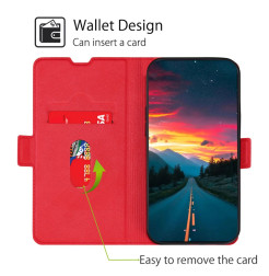38422 - MadPhone Wallet кожен калъф за Xiaomi 13