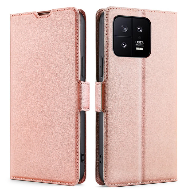 38432 - MadPhone Wallet кожен калъф за Xiaomi 13