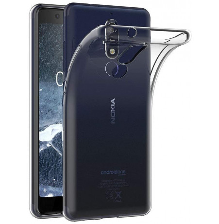 3975 - MadPhone супер слим силиконов гръб за Nokia 5.1