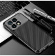 40271 - iPaky Carbon силиконов кейс калъф за Xiaomi Poco X6 Pro 5G