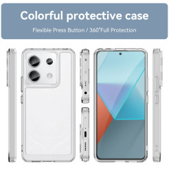 41327 - MadPhone удароустойчив силиконов калъф за Xiaomi Redmi Note 13 Pro 5G / Poco X6 5G