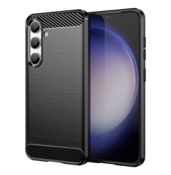 41555 - MadPhone Carbon силиконов кейс за Samsung Galaxy S24