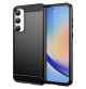 41961 - MadPhone Carbon силиконов кейс за Samsung Galaxy A35 5G