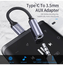 43271 - Essager USB Type-C към 3.5 мм аудио вход