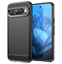 44376 - MadPhone Carbon силиконов кейс за Google Pixel 9 / Pixel 9 Pro