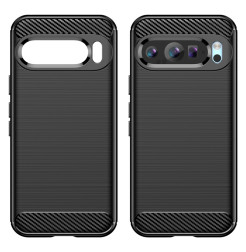 44378 - MadPhone Carbon силиконов кейс за Google Pixel 9 / Pixel 9 Pro