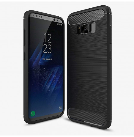 4901 - MadPhone Carbon силиконов кейс за Samsung Galaxy S8+ Plus