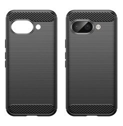 49216 - MadPhone Carbon силиконов кейс за Google Pixel 9a