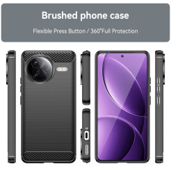 49642 - MadPhone Carbon силиконов кейс за Xiaomi Poco F7 Ultra