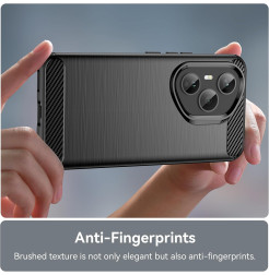 49893 - MadPhone Carbon силиконов кейс за Honor 400 Pro