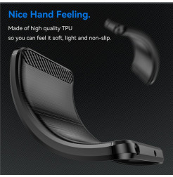 50231 - MadPhone Carbon силиконов кейс за Xiaomi Redmi Note 14S