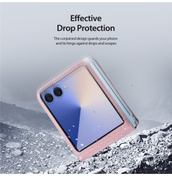 50556 - Dux Ducis Bril кожен калъф за Samsung Galaxy Z Flip 7 5G