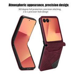50580 - MadPhone кожен калъф за Samsung Galaxy Z Flip 7 5G